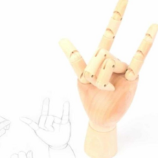 드로잉구체관절인형 관절 스케치 손 나무구체관절인형 미술관절인형 79000EA 1EA, 본상품