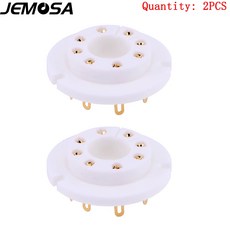 Ceramic Tube Socket 8Pins Electron Tube Seat FU50R For FU50 FU-50 5Z8P 5Z9P Vacuum Tube Amplifie, 색깔2
