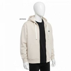 내셔널지오그래픽 라르가 N253UFT901 헤비웨이트 후드 집업 실버버치