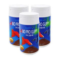 바이오프로 구피 100ml * 3묶음, 3개