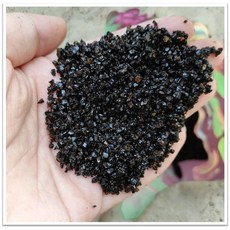 黑金砂 荷蘭黑金砂 天然砂石 魚缸底材 1Kg散裝3Kg袋裝 底砂 孔雀魚 鼠魚 水晶蝦 園藝 裝飾 水草造景, 1個, 1Kg(散裝)