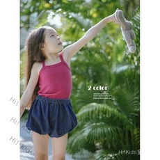 【1220人收藏】女童牛仔短褲2023夏季新款兒童韓版洋氣南瓜褲寶寶休閒涼快褲子潮【Hi！Kids】