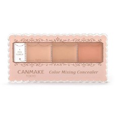 CANMAKE 컬러 믹싱 컨실러 3가지 컬러 팔레트 컨실러 3.9g(0.13온스) (03 오렌지 베이지 3.9g(0.13온스), 1