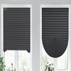 다모아꾸밈 부착식 셀프 블라인드 90x150cm 암막형 그레이 창틀부착형블라인드