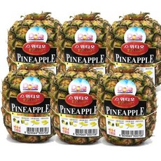 Dole 스위티오 잎뗀 파인애플 (6수), 680g, 6입