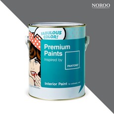 노루페인트 팬톤 내부용 실내 벽면 무광 페인트 4L, 18-0000 Smoked Pearl, 1개