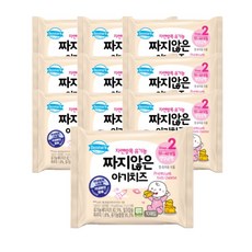 동원 덴마크 자연방목 유기농 짜지않은 아기치즈 2단계, 170g, 10개, 선택:덴마크 아기치즈 2단계 100매
