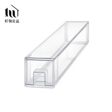 好物良品 日本高品質加厚PET冰箱分層收納盒 - 防串味冰箱整理保鮮抽屜, 1個, 窄款