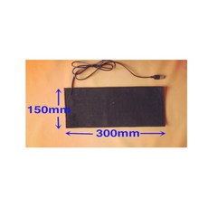 DC5V USB接頭寵物發熱片 15*30CM 三檔溫控寵物保暖墊, 1個
