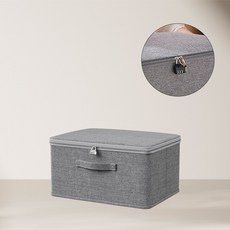 오드상회 사생활보호 자물쇠 패브릭 수납함 리빙박스 정리함 수납정리함 수납박스 옷정리함 접이식수납장 옷정리함박스 다용도보관함, 1개, 자물쇠형