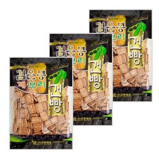 금풍 검은콩 깨 보리건빵 400g (무료배송) 금풍제과, 3개