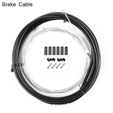 BUCKLOS 기계식 디스크 브레이크 캘리퍼스 22.2mm 자전거 레버 (케이블 포함) 전면 세트 Mtb 사이클링, 08 Brake Cable