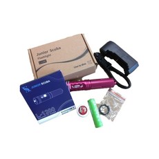 游龍潛水 SJ 手電筒 JUNIOR SCUBA 潛水手電筒 潛水燈 潛水照明燈, 紅