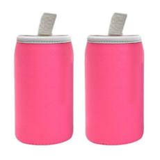 텀스 네오프렌 미니 보틀파우치, 핑크, 2개입