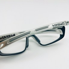 WENSOTTI 運動型眼鏡 WI6704 RX020 銀灰色, 1個