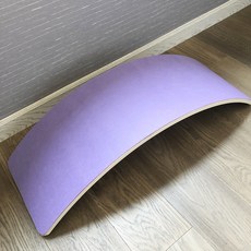 어린이 교육 감각 통합 훈련 균형 밸런스 보드 스포츠 운동, 보라색 펠트가 있는 밸런스 보드