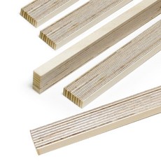 아이베란다 목재 합판 쫄대 자작나무 몰딩 인테리어 마감 10X24X800mm, 5개