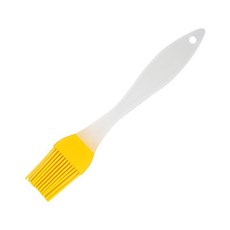 DFMEI 烘焙用具法棍麪包烤盤不粘硅膠漢堡模胚家用蛋糕熱狗模具套裝, 1個, 黃色-分體刷一把:如圖