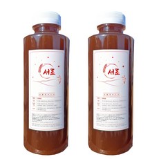 서로 수정과 100% 수제 전통, 5개, 500ml