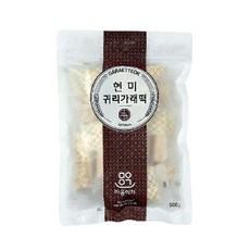 마음이가 현미가래떡(귀리+서리태+오곡+쑥), 4개, 500g