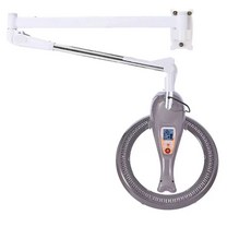 헤어 열처리기 파마 클리닉 미용실 가온기 열펌기 열기구, 걸이형 컴퓨터 음성형 세련된 그레이