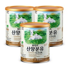 일동후디스 시그니처 산양분유 1단계, 400g, 3개