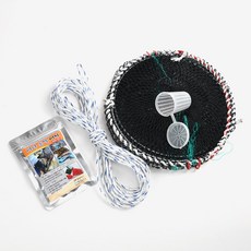 一流公司 海洋 圓形浮標+餌料+餌料桶+繩子 10m組