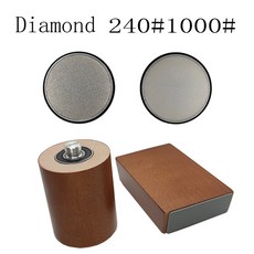 샌딩기 원형 사포 산업 다이아몬드 요리사 칼 세트로 날카롭게하는 직선 가장자리 롤러 칼용 롤링 나이프 숫돌 키트, [02] 24-hour shipping, [09] 1520D240D1000
