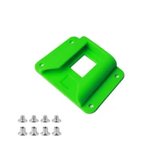 MUQZI 접이식 자전거 프론트 백 Brompton 캐리어 블록 브래킷 어댑터 포함, 08 Model A Green