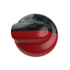 미니 쿠퍼 S JCW R56 클럽맨용 자동차 연료 캡 커버 스티커 새로운 플라스틱 스타일 블랙 액세서리, 06 JCW