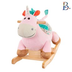 돌아기 첫돌선물 말타기 장난감 흔들말 장난감목마 말타기장난감 유아말, 로킹유니콘-클레오, 1개