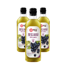 포도씨유 900ml 3개