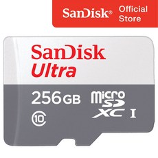 샌디스크 마이크로카드 microSD 울트라 QUNR, 256GB