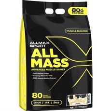 ALLMAX 蛋白質補充劑 香草味, 1個, 5.4 公斤