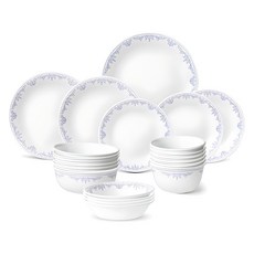 코렐 누보스케치 한국형 6인 식기세트 22p, 혼합색상, 식기 22p, 1세트