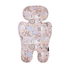 【Zooper】POP 純棉冰絲涼感墊 SS21限定款－冰原歷險（推車 汽座 座墊 涼墊 透氣墊 四季用）, 1個