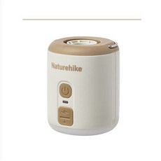 네이처하이크 멀티 에어 펌프 미니 휴대용 조명 매트 베개 공기주입 무선, 오트그레이, 1개