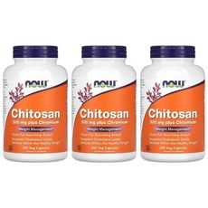 나우푸드 키토산 500mg 베지 캡슐 240정 3개