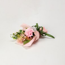 포유더샵 미니꽃다발모음2 납골당장식 납골당꾸미기, 1개, 미니꽃다발 라일락카네이션 핑크 큐방부착