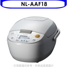 象印電子鍋，多種烹煮模式，不沾內鍋，節能省電，輕鬆煮出美味米飯, 白色, NL-AAF18