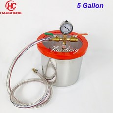 진공 실리콘 에폭시 교반 탈포기 혼합기 5 gal 20l ss304 챔버 28 cm, 1개