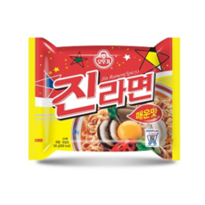 오뚜기 진라면 매운맛 120g, 1개