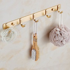 골드 알루미늄 후크 다용도 벽걸이 벽옷걸이 모자 넥타이 걸이 행거