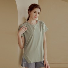 遮臀寬版運動上衣 - 長版設計 修飾顯瘦 瑜伽跑步健身有氧適用 短袖上衣 寬鬆顯瘦遮肉 (台灣現貨速發)