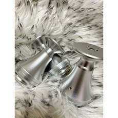 艾草溫罐 經絡溫罐 銀色刮痧器, 1個, 銀色