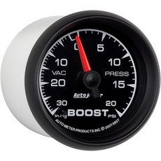 자동 미터 5907 ES 2-1/16인치 30인치. Hg/20 PSI 기계식 진공/부스트 게이지, 자동 미터 5907 ES 2-1/16인치 30인치. H