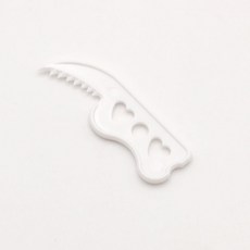 일회용 랩칼 미니 1000개 흰색 실속형 국산 위생 포장 실링용기 실링칼 필름 랩 제거, 1개, 1000개입