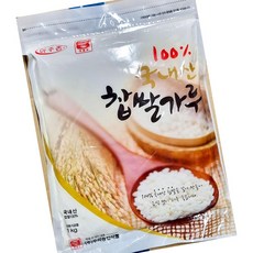 아주존 찹쌀 가루 100프로 1kg 8개
