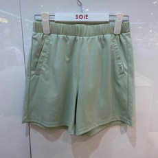 소이 충장점 4.5부 스마일 캣 바지 23m0752 mt <60% 세일중~~!> 여아 밴딩 민트색 반바지~