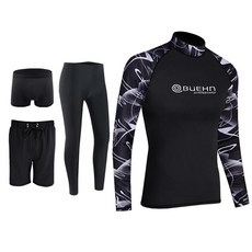 Beyon男性4種全套True The Rash Guard/寬鬆大尺碼 BUEHN, 混色